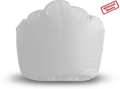 67% OFF on STYLE HOMEZ XXXL Chair Bean Bag Cover (Without Beans)(White)