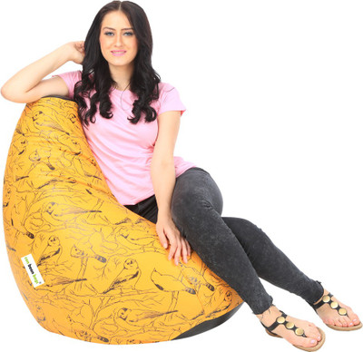 

Can bean bags XL Bean Bag Cover (Without Beans)(Multicolor)