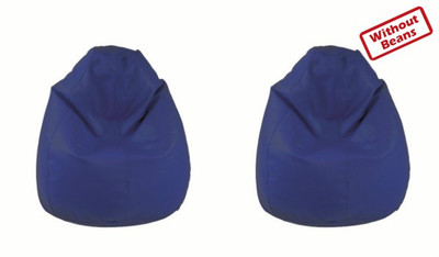 63% OFF on Fab Homez XXL Teardrop Bean Bag Cover (Without Beans)(Blue) 63% OFF on Fab Homez XXL Teardrop Bean Bag Cover (Without Beans)(Blue)