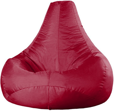 

Rest N Sleep XXXL Teardrop Bean Bag Cover (Without Beans)(Pink)