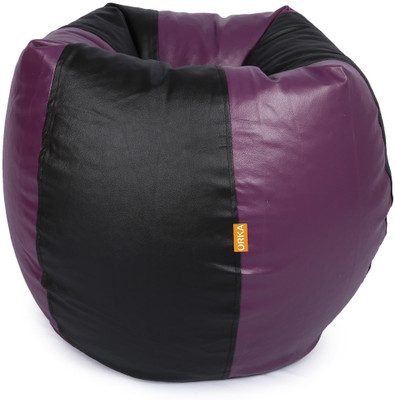 

ORKA XXXL Bean Bag Cover (Without Beans)(Purple, Black)