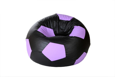 

Comfy Bean Bags XXL Bean Bag Cover (Without Beans)(Black, Purple)