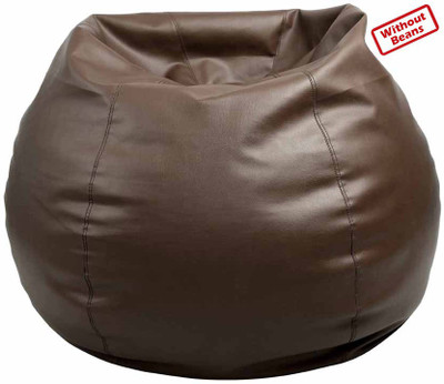 50% OFF on Fab Homez XXXL Tear Drop Bean Bag Cover (Without Beans)(Brown) 50% OFF on Fab Homez XXXL Tear Drop Bean Bag Cover (Without Beans)(Brown)