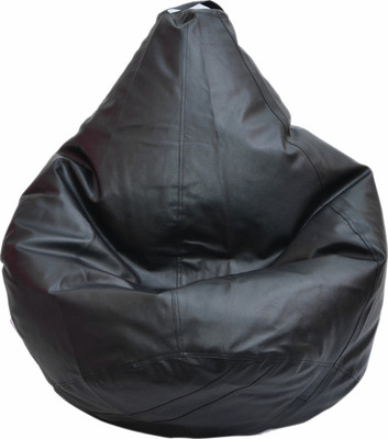72% OFF on Zecado XXL Teardrop Bean Bag Cover (Without Beans)(Black)