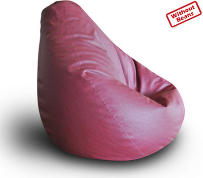 Style Homez XXL Tear Drop Bean Bag Cover (Without Beans)(Maroon)