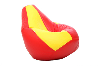 

Comfy Bean Bags XXL Bean Bag Cover (Without Beans)(Red, Yellow)