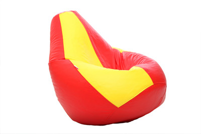 

Comfy Bean Bags XXL Bean Bag Cover (Without Beans)(Red, Yellow)
