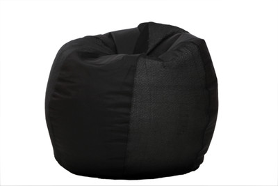 

Comfy Bean Bags XL Bean Bag Cover (Without Beans)(Black)