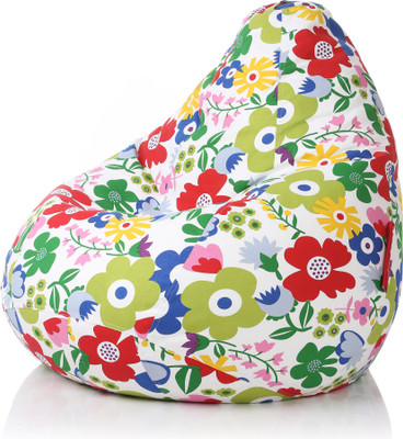 

Style Homez XXL Teardrop Bean Bag Cover (Without Beans)(Multicolor)