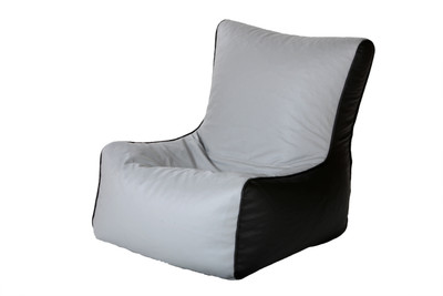 

Comfy Bean Bags XXL Bean Chair Cover (Without Beans)(Black, Grey)