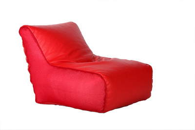 

Comfy Bean Bags XL Bean Chair Cover (Without Beans)(Red)