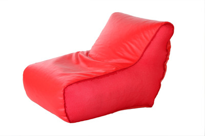 

Comfy Bean Bags XL Bean Chair Cover (Without Beans)(Red)