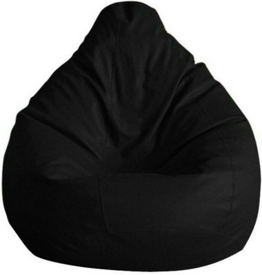 VSK XXXL Bean Bag Cover (Without Beans)(Black)
