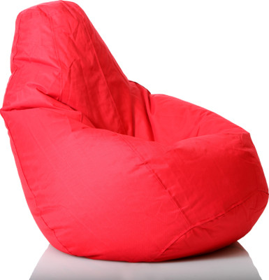 

Comfy Bean Bags XL Bean Bag Cover (Without Beans)(Red)