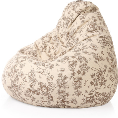 

Style Homez XXL Teardrop Bean Bag Cover (Without Beans)(Multicolor)