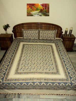 

Amita Home Furnishing Cotton Queen Bed Cover(Multicolor)