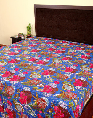 

Rajrang Cotton Double Bed Cover(Multicolor)