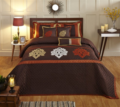 

Stoa Paris Polyester Double Bed Cover(Multicolor)