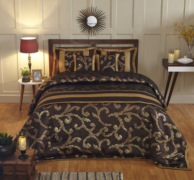 

Stoa Paris Polyester Double Bed Cover(Multicolor)