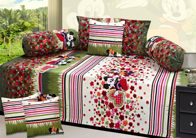 

Aroma Comfort Polycotton Floral Diwan Set
