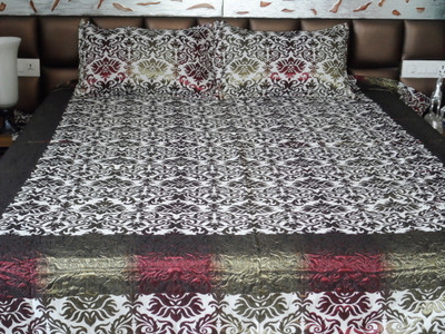 

Snuggle Polycotton Double Bed Cover(Multicolor, Bed Cover, 2 Pillow Covers)