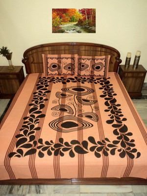 

Amita Home Furnishing Cotton Queen Bed Cover(Multicolor)