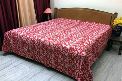 

Stylo Culture Cotton Double Bed Spread(Red)