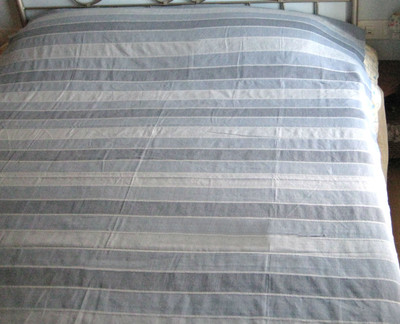 Rhapsody Decor Cotton Single Bed Spread(Grey)