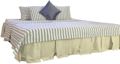 

MABA Polycotton Double Bed Cover(Grey)