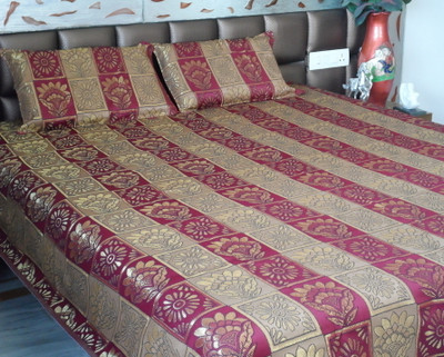 

Snuggle Polycotton Double Bed Cover(Multicolor, Bed Cover, 2 Pillow Covers)