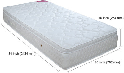 

Springwel Divinity Collection 10 inch Single Pocket Spring Mattress