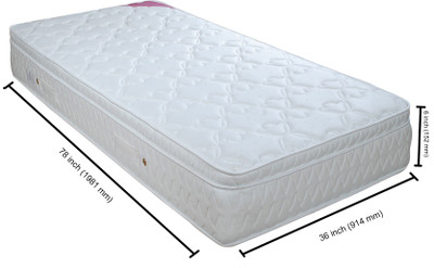 

Springwel Divinity Collection 6 inch Single Pocket Spring Mattress