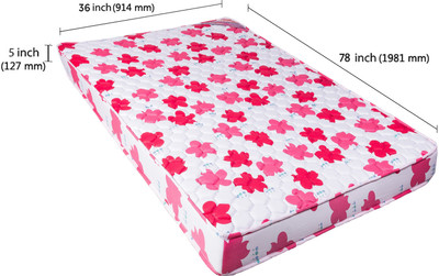 

Kurlon New Super Deluxe 5 inch Single Coir Mattress