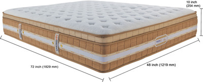 

Springfit CCNATURA 10 inch Single Pocket Spring Mattress
