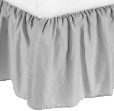 American Baby Company Size Bed Skirt(Gray) at flipkart