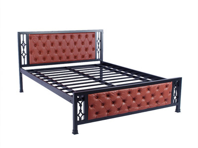 

Irony Furniture Metal Queen Bed(Finish Color - Black)