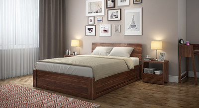 Urban ladder hydraulic shop bed