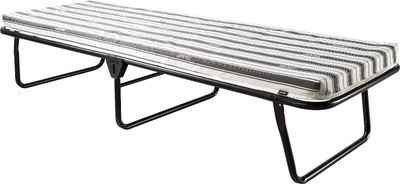 

Jay-Be Metal Single Bed(Finish Color - Black (Mattress Included))