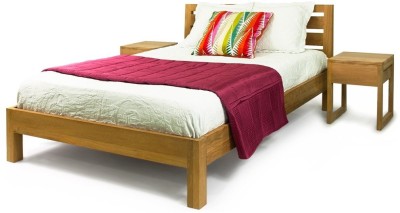 

Tezerac Solid Wood Queen Bed(Finish Color - Natural)