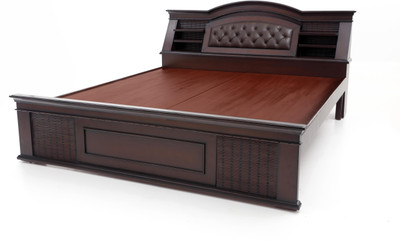 

Furnicity Engineered Wood King Bed(Finish Color - Walnut)