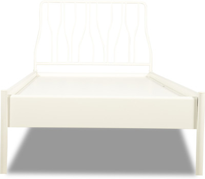 

Godrej Interio Liva Jive Metal Single Bed(Finish Color - White)