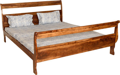 

Induscraft Spainiot Solid Wood King Bed(Finish Color - Brown)
