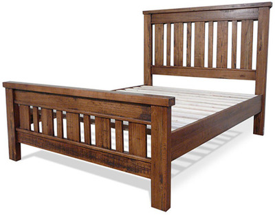 

Tezerac Solid Wood Queen Bed(Finish Color - Natural)