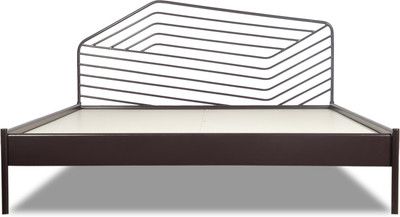 

Godrej Interio Liva Metal King Bed(Finish Color - Wine Red)