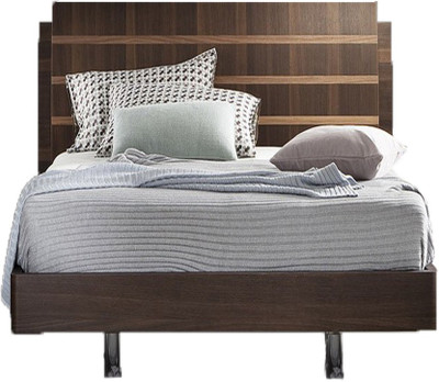 

Tezerac Solid Wood Queen Bed(Finish Color - walnut)
