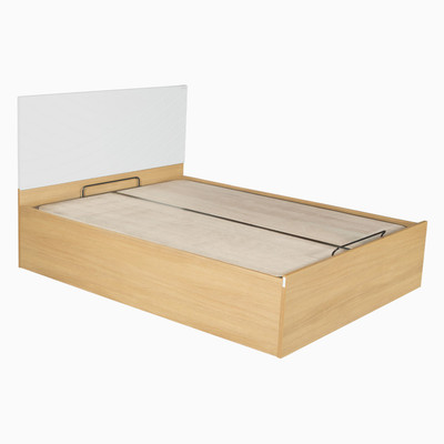 

Godrej Interio Fiesta Engineered Wood King Bed With Storage(Finish Color - Jakarta teak::White)
