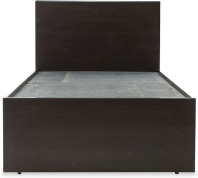 Durian SPRUCE Engineered Wood Single Bed(Finish Color - Wenge, Delivery Condition - Knock Down)