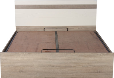 

Godrej Interio Zen Engineered Wood King Bed With Storage(Finish Color - Sonoma Oak)
