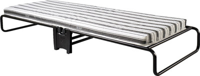 

Jay-Be Metal Single Bed(Finish Color - Black (Mattress Included))