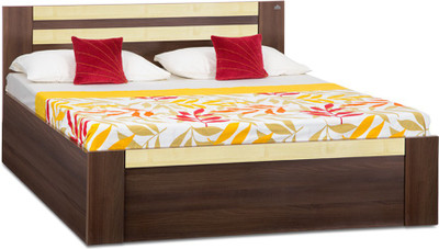 

Debono Woody Engineered Wood Queen Bed With Storage(Finish Color - Acacia Dark & Maple Matt Finish)